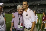 Frank Beamer Reveals Shane Beamer’s Childhood Secret on Air as Hokies Legend Honored Before Son’s Game Frank Beamer talks about the HC's childhood, while also receiving an outpouring of love at this i