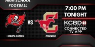 WATCH LIVE: Lubbock-Cooper vs. Coronado tonight 7 p.m.