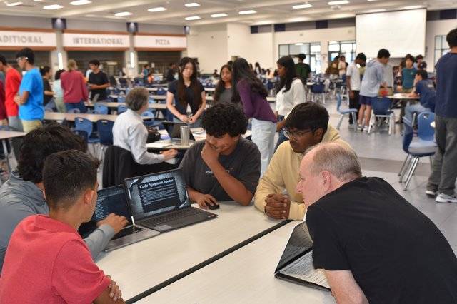 Over 100 high schoolers compete in inaugural HackForsyth coding competition