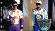 Chase Elliott Says “Hope Y’all Enjoyed That” After Dooring Denny Hamlin for the Win in Wild Kansas Finish Chase Elliott steals Kansas win from Denny Hamlin with last-lap pass, as Hamlin’s steering woe