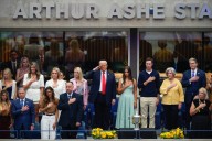 Sinner wins the 2nd set to tie the delayed US Open final against Alcaraz. Trump gets cheers and boos
