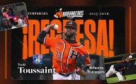 Touki Toussaint lanzará para Naranjeros