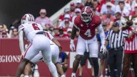 No. 10 Alabama down 2 LBs, with Russaw out indefinitely and Latham out for the season