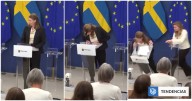 Ministra de Salud sueca sufre estrepitoso desmayo mientras asumía su cargo: "No fue un martes común"