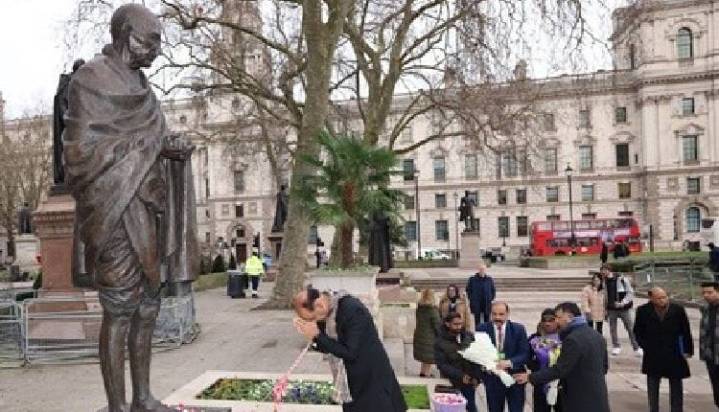 Gandhi Statue Vandalism: India Raises Concerns, London Police Say Probe Underway