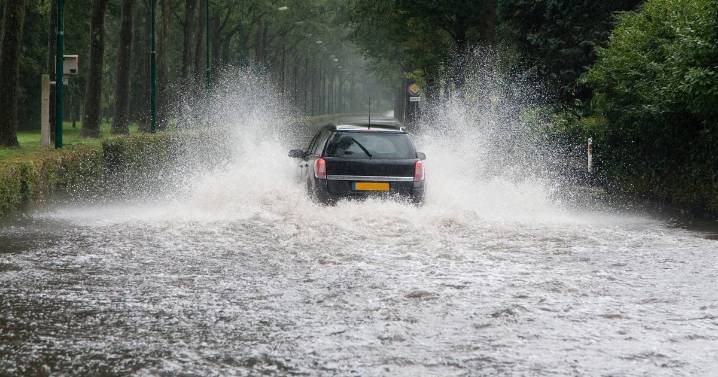 Never do one common thing when driving through rain storms and floods