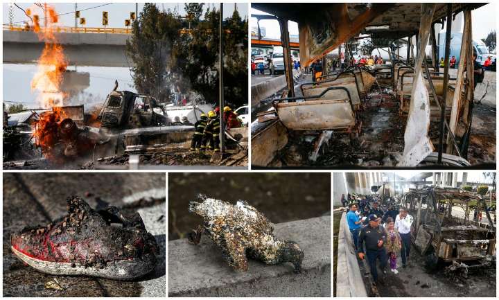 En escenario de horror se transformó la zona oriente de la CDMX