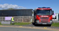 Firefighters battle Midland school blaze as solar panels believed to be cause