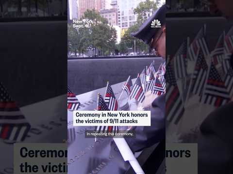 Ceremony in New York honors the victims of 9/11 attacks