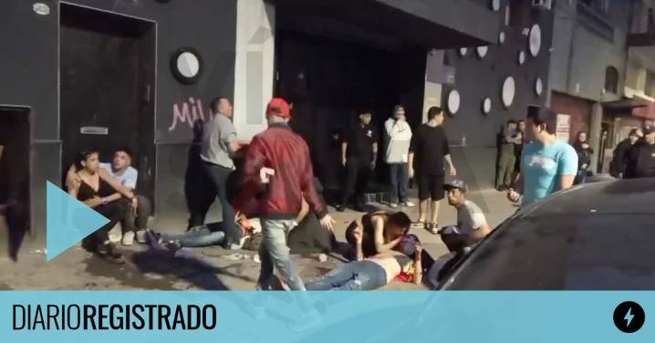 El video de la terrible pelea en un boliche de Palermo que terminó con dos jóvenes apuñalados