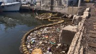 Biobarda del puente Juárez continúa acumulando basura tras últimas lluvias en Mazatlán