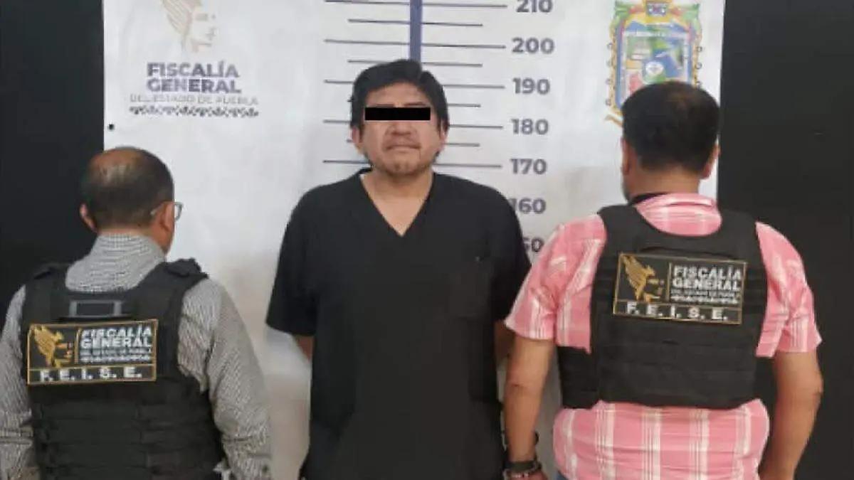 Detienen a sujeto acusado por cobro de piso en Tepeaca