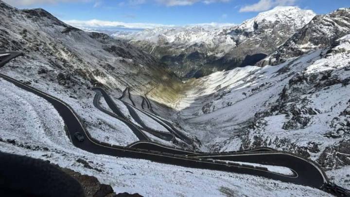 Septiembre en los Alpes: la primera nevada y expectativa por el invierno