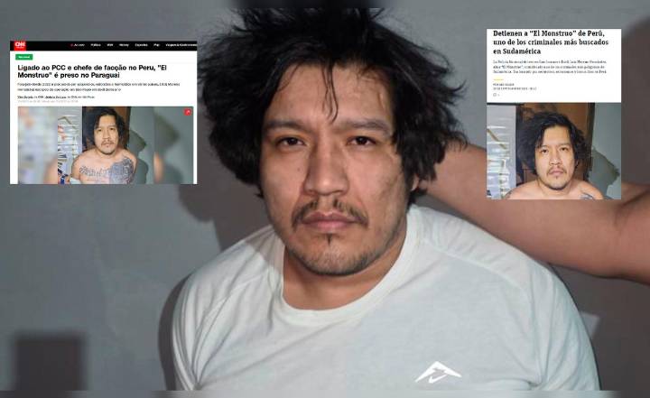 Así reportan los medios internacionales la caída de ‘El Monstruo’, el criminal más buscado de Perú