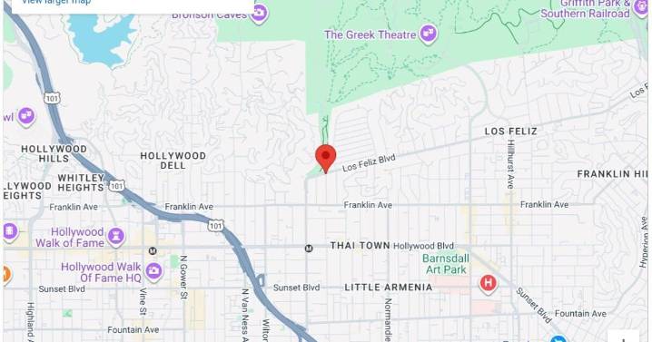 Police chase ends in standoff in Los Feliz