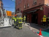 25 personas heridas tras explosión en un bar de Madrid