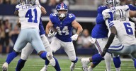 Giant firsts for rookies as RB Cam Skattebo scores TD and QB Jaxson Dart takes snap for NY