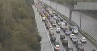 M60 traffic LIVE as BOTH directions shut over 'police incident' in Manchester derby alert