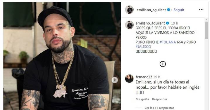 Emiliano Aguilar habla por primera vez sobre relación con Ángela Aguilar