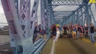 Covington police release bodycam video of response to Roebling Bridge protest