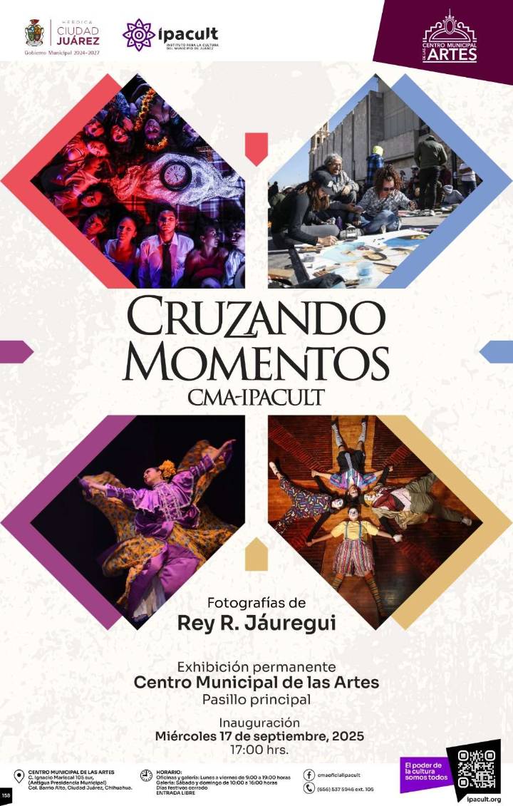 Inauguran en Juárez el pasillo fotográfico Cruzando Momentos