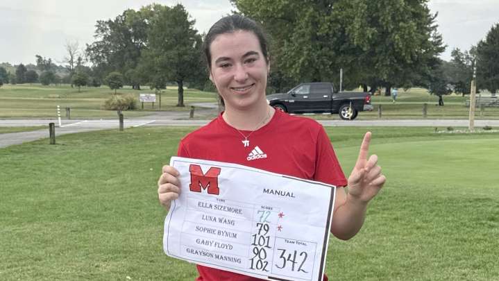 Manual's Ella Sizemore becomes first JCPS girls golfer to win regional title in 21 years