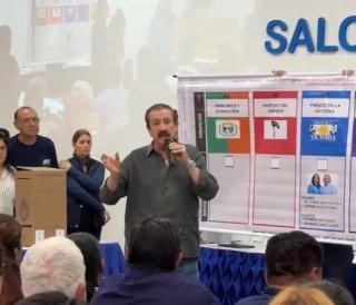 Cabrera cuestionó aspectos de la boleta única de papel