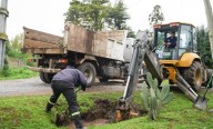 Ante la alerta por tormentas, el Municipio despliega cuadrillas en las localidad
