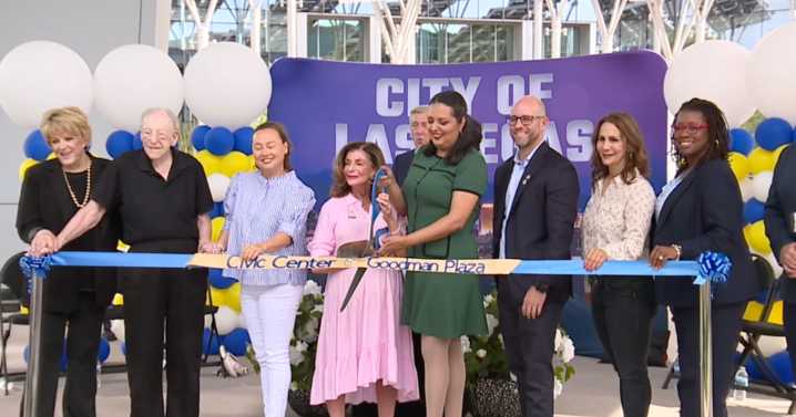 New Las Vegas Civic Center and Goodman Plaza is now open