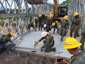 Este lunes festivo se habilita paso para vehículos sobre río Ariporo, en Casanare