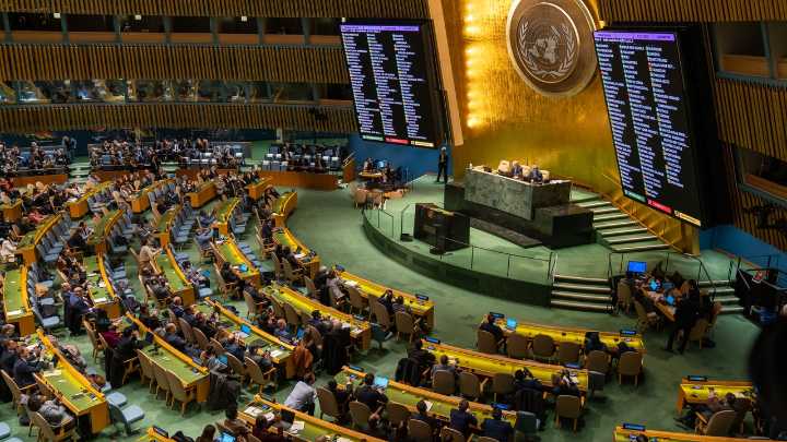 La Asamblea General de la ONU aprueba con amplia mayoría la creación de un Estado palestino