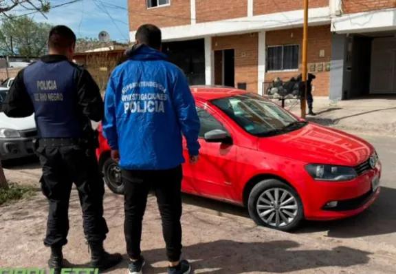 Recuperaron en Cipolletti un auto robado en Neuquén