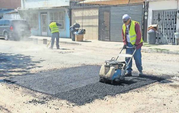 Invierten 70 mdp en programa de bacheo