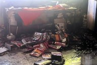 Vandalizan y queman secundaria en Culiacán