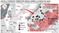 Así es la ofensiva 'Carros de Gedeón B' sobre Ciudad de Gaza: tres divisiones terrestres para embolsar a 3.000 miembros de Hamas
