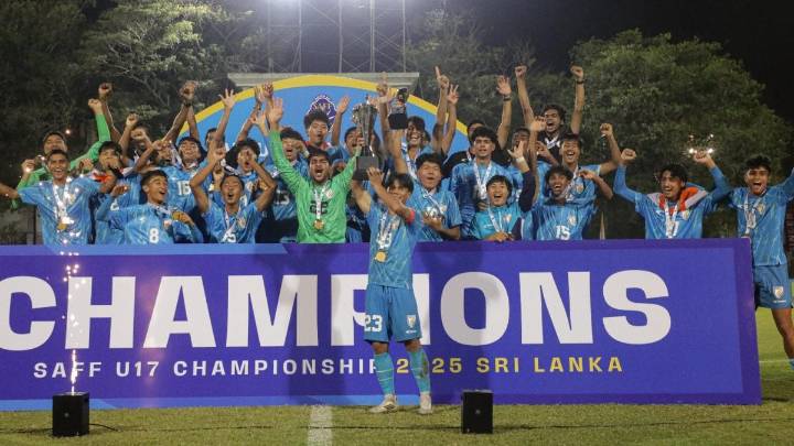Indian Football Triumphs! Blue Colts Edge Bangladesh On Penalties To Claim Seventh SAFF U17 Crown
