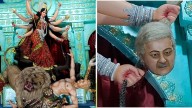 IN PICS | Durga Puja with political twist? Trump, Yunus, Shehbaz Sharif turned into demons in West Bengal; netizens react