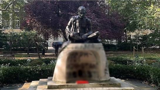 India Condemns Vandalism of Mahatma Gandhi Statue in London’s Tavistock Square
