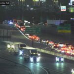 Westbound I-10 closed in West Valley due to crash