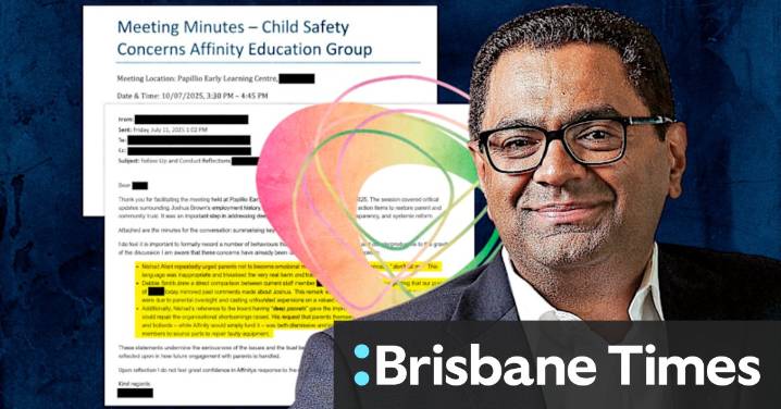 Affinity Education: Top executive Nishad Alani told worried parents to stop being emotional after Joshua Brown sex abuse charges