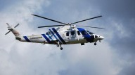 Rescatado en helicóptero un ciclista que sufrió una caída en una zona de difícil acceso en Culleredo