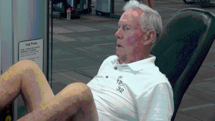 'Look ahead, not back': 93-year-old Newton man explains his lifelong obsession with working out