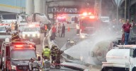 Suman 8 personas fallecidas por explosión de pipa en Puente de La Concordia