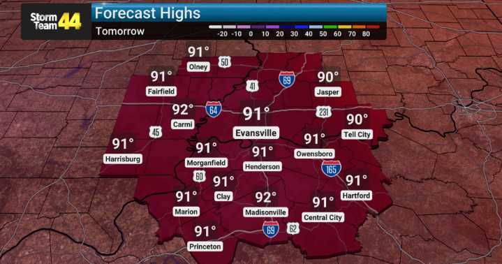 Staying Hot! Late Week Cool Down & Rain Chances