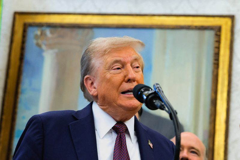 Trump dismisses rumors he is in ill health
