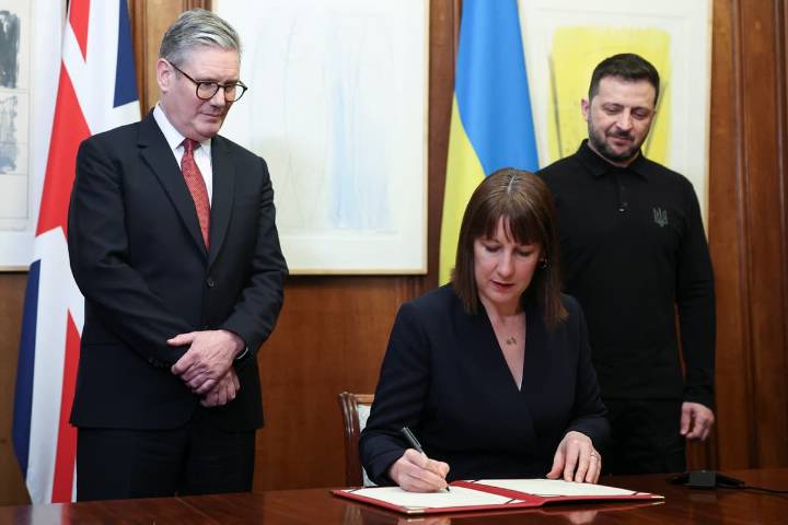 UK to explore ‘reparations loan’ for Ukraine using frozen Russian assets