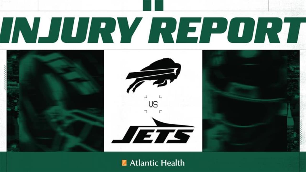 Jets Injury Report | Week 2 vs. Bills - Wednesday