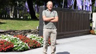Ron Zaleski walks barefoot for veteran suicide awareness