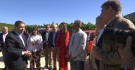 Planas compromete apoyos al rural afectado por los incendios en la visita a A Rúa