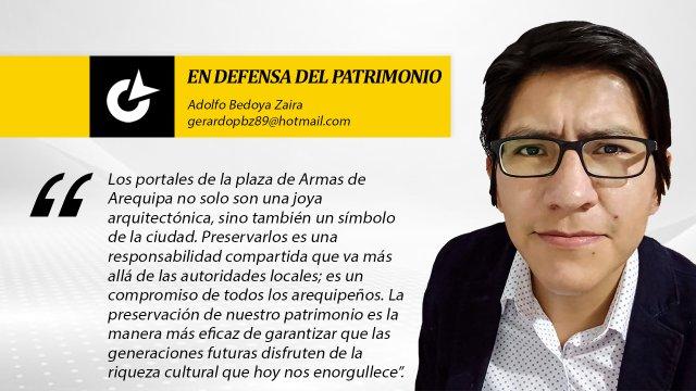 La urgencia de preservar el patrimonio histórico de Arequipa